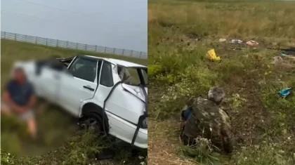 Ударил по ногам, рукам и животу: пассажир после ДТП напал на медсестру скорой помощи в СКО (ВИДЕО)