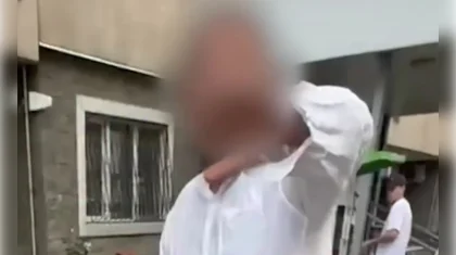 Мужчина напал на ребенка на детской площадке в Алматы (ВИДЕО)