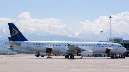 Самолет Air Astana не смог сесть в Астане и вернулся в аэропорт Алматы