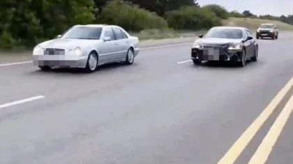 20-летнего водителя Lexus накажут за опасный обгон ради соцсетей в области Абай (ВИДЕО)