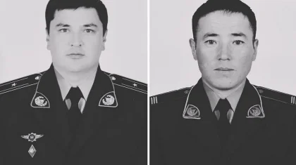 Двое полицейских на службе погибли в ДТП на западе Казахстана