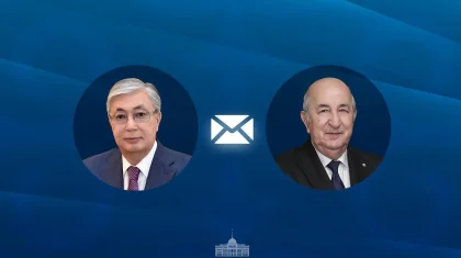 Токаев поздравил президента Алжира с Днем независимости