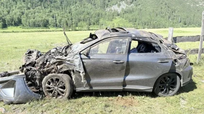 Четыре казахстанца пострадали в ДТП в Республике Алтай (ФОТО)