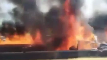 Не менее 16 человек погибли: фура на полной скорости протаранила пробку в Мексике (ВИДЕО)
