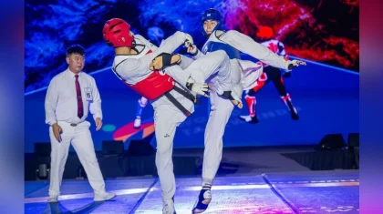 Сборная Казахстана завоевала серебро командного Кубка мира по таеквондо в Южной Корее