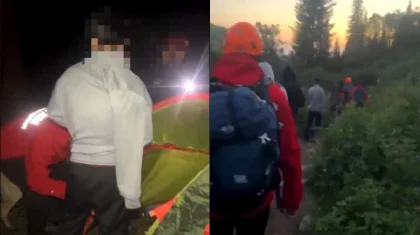 Перестали выходить на связь: четверых пропавших подростков нашли ночью в горах Алматы (ВИДЕО)