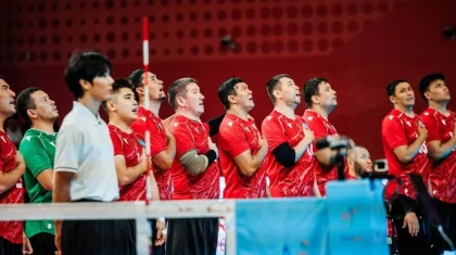 Казахстан впервые в истории завоевал медаль чемпионата мира по волейболу сидя