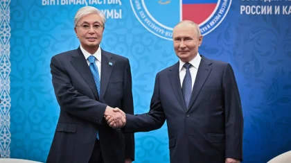 Касым-Жомарт Токаев провел встречу с Владимиром Путиным