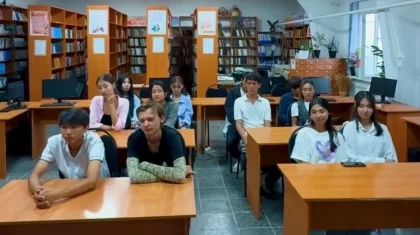 Представители партии «Байтақ» встретились с молодежью в Таразе