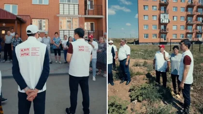 НПК проверила состояние домов переселенцев в Атбасаре
