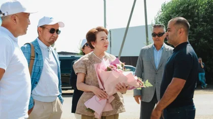 Демпартия «Ак жол» встретилась с предпринимателями Акмолинской области