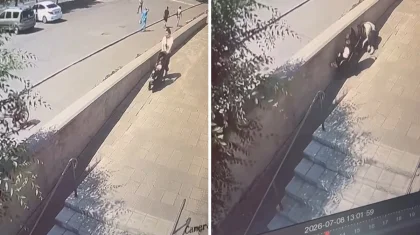 Летним днем павлодарке пробили голову куском льда, сброшенным с верхнего этажа