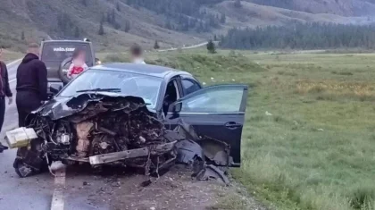 Двое казахстанцев погибли в ДТП в Республике Алтай