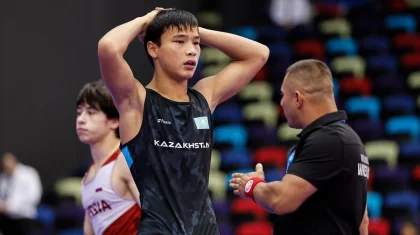 Казахстанец завоевал золото чемпионата мира по борьбе
