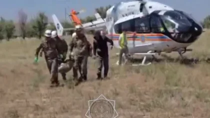 Турист умер на глазах у друга в горах Туркестанской области