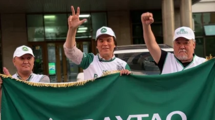 Караван партии «Байтақ» отправился по регионам