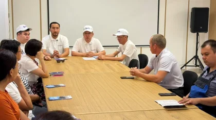 Партия Respublica встретилась с коллективом «ПолимерМеталл-Т» в Конаеве