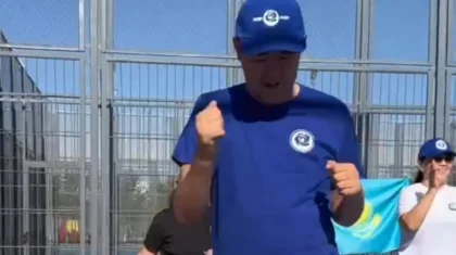 ОСДП провела спортивную встречу во дворе жилого комплекса