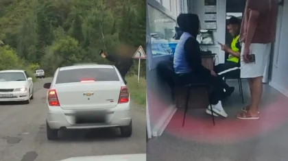 Высунулась из авто во время движения: полиция наказала нарушителей в ВКО