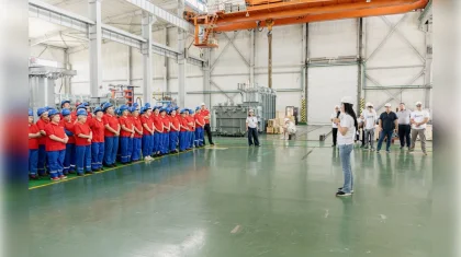 Партия Respublica обсудила с работниками Кентауского трансформаторного завода вопросы промышленности