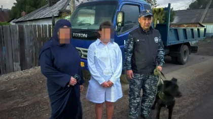 Служебная собака разыскала пропавшую девушку в Караганде