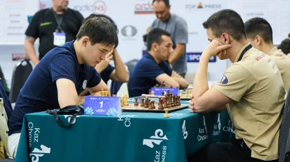 KNUS в шаге от финала: казахстанские шахматисты пробились в полуфинал чемпионата мира среди университетов