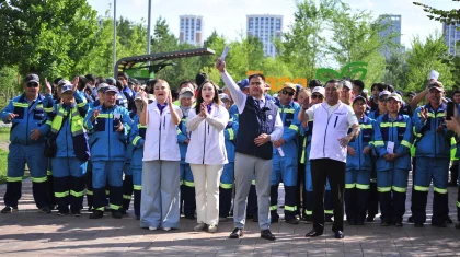 Актуальные вопросы регионов: представители «Әділет» встретились с трудовыми коллективами и жителями