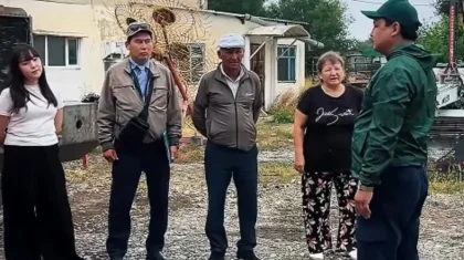 Партия «Ауыл» встретилась с коллективом хозяйства «Жер-Ана»