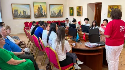 Студенты Павлодара обсудили с представителями ОСДП волонтерские инициативы