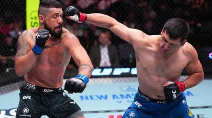 Казахстанский боец победил нокаутом в UFC