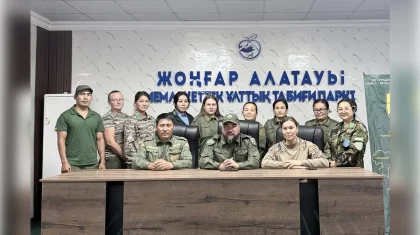 Партия «Байтақ» провела круглый стол в нацпарке «Жонгар-Алатау»