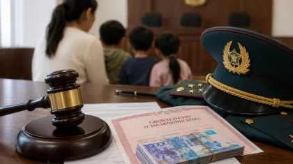 Подполковника осудили за брак с многодетной матерью ради 50 млн тенге в Мангистау