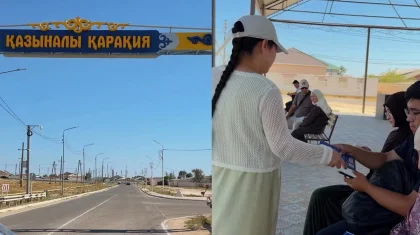 «Ак жол» провел агитационную работу с жителями села Курык