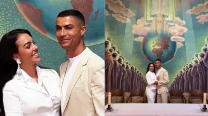 Vogue впервые показал свадьбу Роналду и Джорджины Родригес (ВИДЕО)