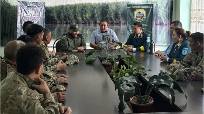 Партия «Байтақ» обсудила вопросы охраны природы в Алакольском заповеднике