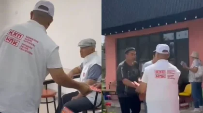 НПК продолжает агитационную работу в Карасайском районе