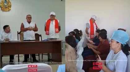 Народная партия Казахстана провела встречу с коллективом больницы в Семее