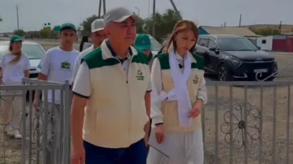Партия «Ауыл» провела встречу с жителями села Каскабулак