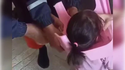 Двухлетний ребенок застрял головой в пластиковом горшке в Таразе (ВИДЕО)
