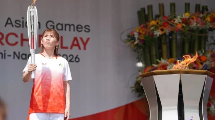 В Японии стартовала эстафета огня Азиатских игр-2026