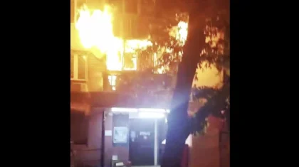 Алматы этой ночью всполошили сразу несколько пожаров (ВИДЕО)