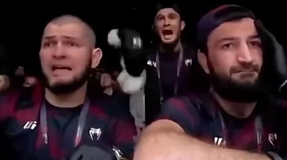 Нурмагомедов полез в драку после тяжелого поражения брата в UFC (ВИДЕО)