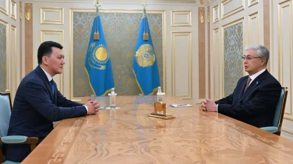 Токаев поставил ряд задач перед вице-президентом Ерланом Карином