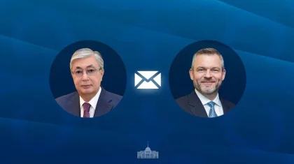 Токаев поздравил президента Словакии с Днем Конституции