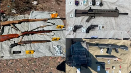 Больше 300 боеприпасов и 56 единиц оружия изъял КНБ Казахстана