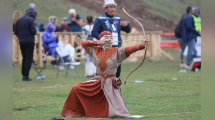 Игры кочевников: Айкоркем Батихан стала второй среди более 80 лучниц из 51 страны