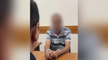 Мужчина «заминировал» управление полиции в Алматы (ВИДЕО)