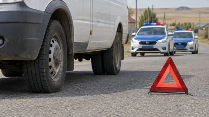 Четырехлетняя девочка погибла под колесами «Газели» в селе Акмолинской области
