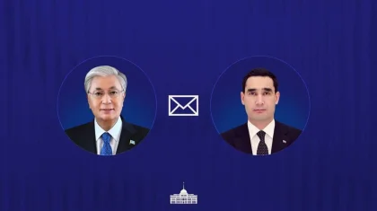 Токаев поздравил президента Туркменистана с днем рождения