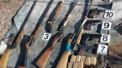 Оружие, похищенное в январе 2022 года, продолжает выявлять МВД Казахстана